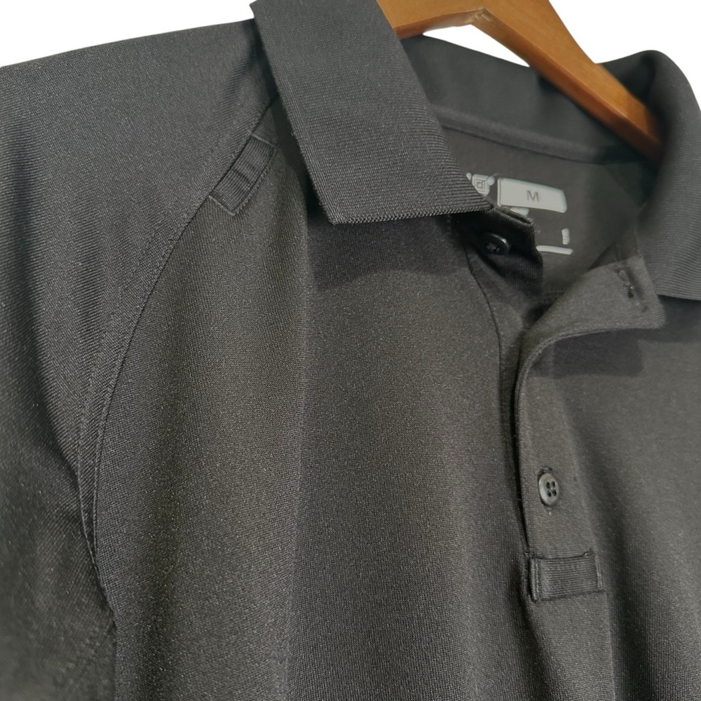 5.11 Tactical Men’s Medium Black Performance Short Sleeve Polo - Picture 4 of 9